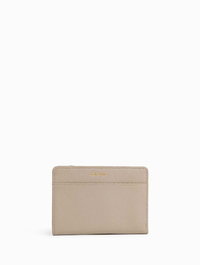Portefeuille compact Isis Grège Nat & Nin