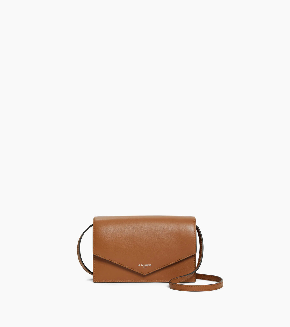 Pochette Paulette en cuir lisse Le Tanneur