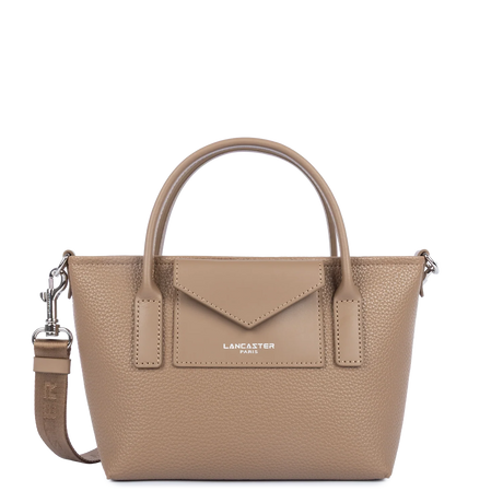 Sac cabas main Maya double KBA Praline Lancaster