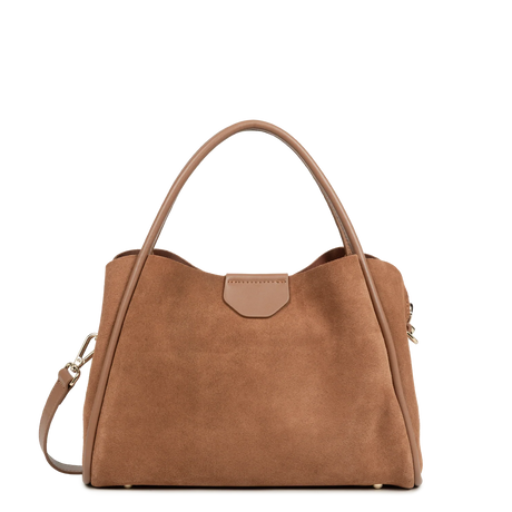 Sac à Main Ida Suède M Moka Lancaster