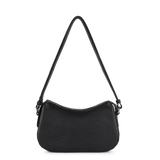 LANCASTER - Petit sac besace Lancaster Dune en cuir grainé noir