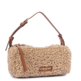 LANCASTER - Petit sac polochon Lancaster Moumoute cognac