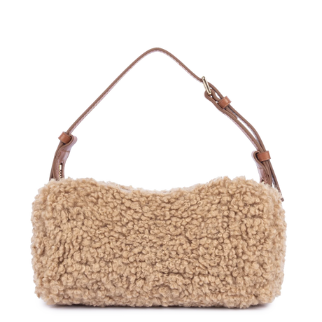 LANCASTER - Petit sac polochon Lancaster Moumoute cognac