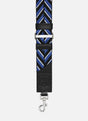 Bandoulière Marine Noir Le Tanneur