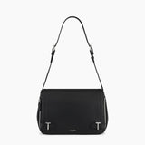 Sac porté bandoulière Simone Noir Le Tanneur