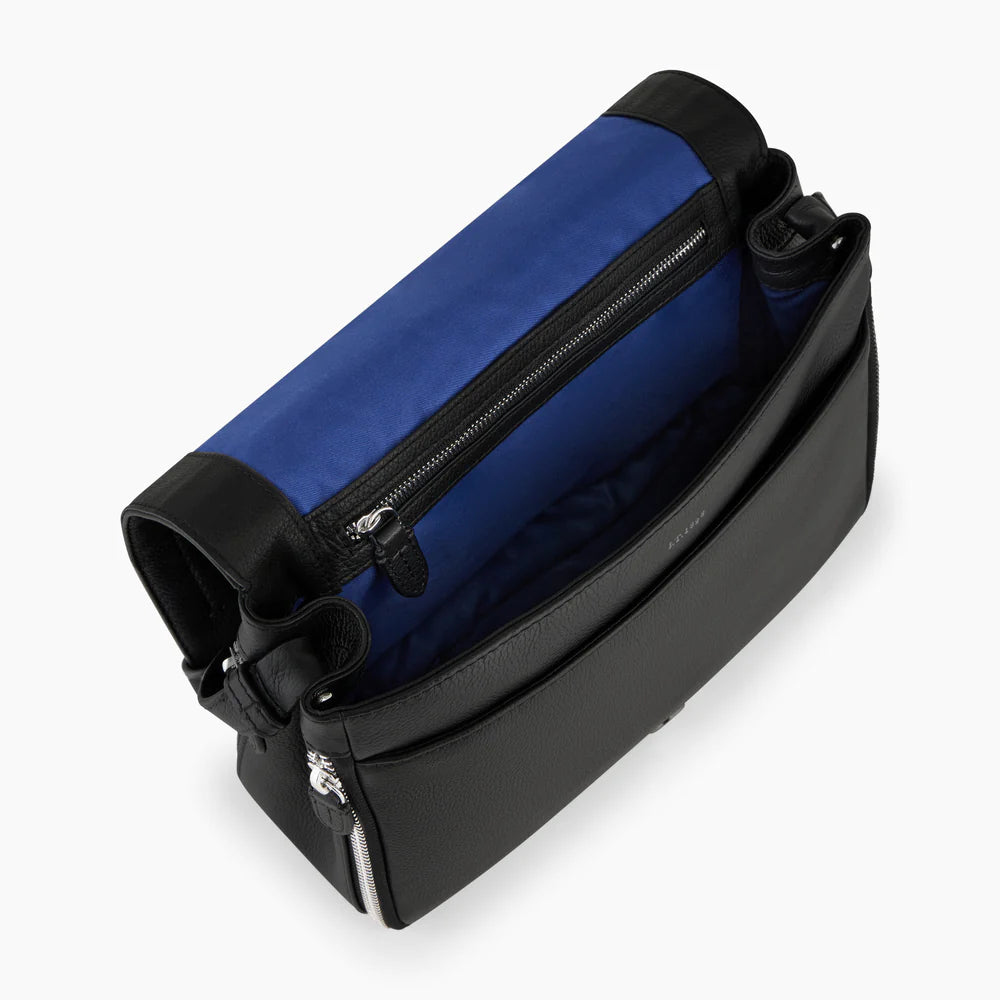 Sac porté bandoulière Simone Noir Le Tanneur – vue 2