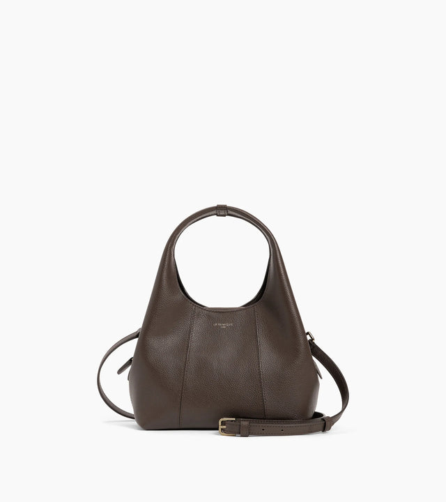 Petit sac à main Juliette en cuir arabica Le Tanneur