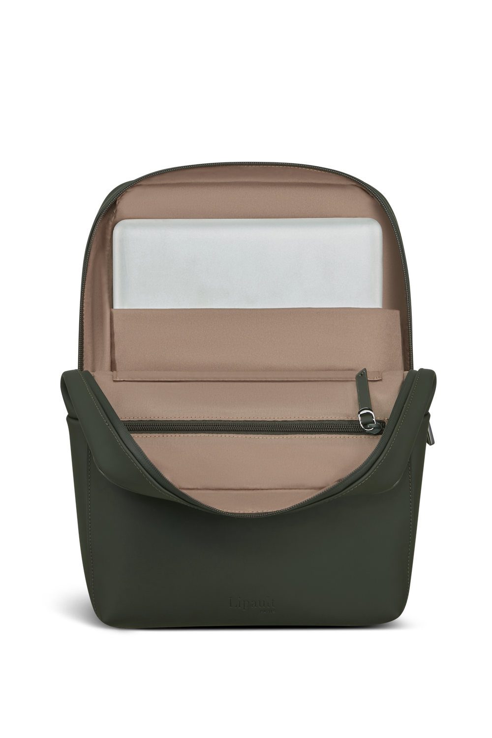 Sac à dos square Dark Moss Lipault – vue 2