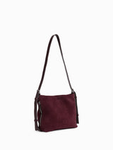 Sac bandoulière Mini Moreen Aubergine Nat & Nin – vue 2