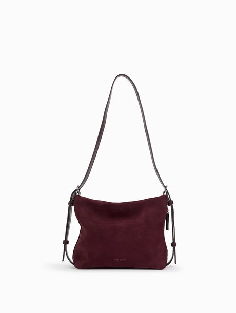 Sac bandoulière Mini Moreen Aubergine Nat & Nin