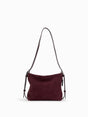 Sac bandoulière Mini Moreen Aubergine Nat & Nin