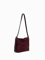Sac bandoulière Mini Moreen Aubergine Nat & Nin – vue 3