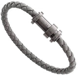 Bracelet tressé gris steel Montblanc