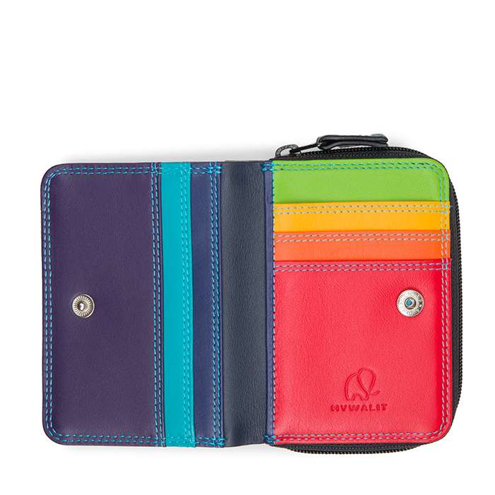 Petit portefeuille zippé Black Mywalit – vue 3