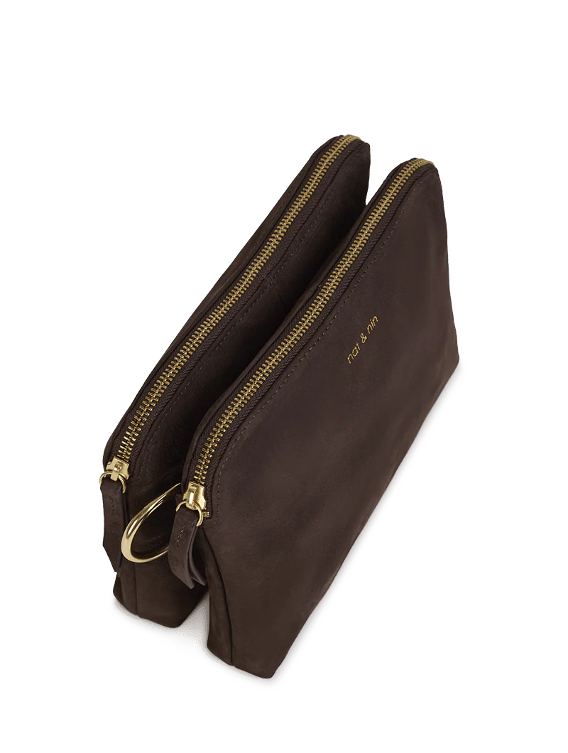 Sac bandoulière Nael Ebène Nat & Nin – vue 3