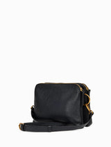 Sac bandoulière Nael Noir grainé Nat & Nin – vue 2