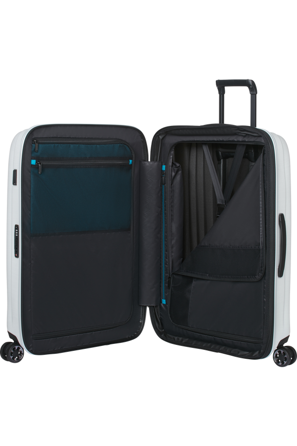 Valise cabine rigide extensible Nexis 75cm Cotton white Samsonite – vue 4