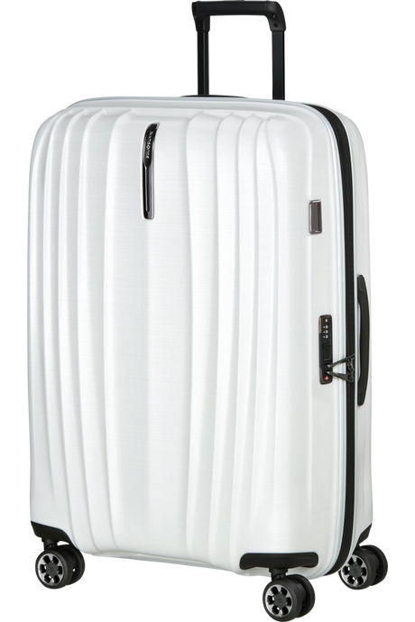 Valise cabine rigide extensible Nexis 75cm Cotton white Samsonite