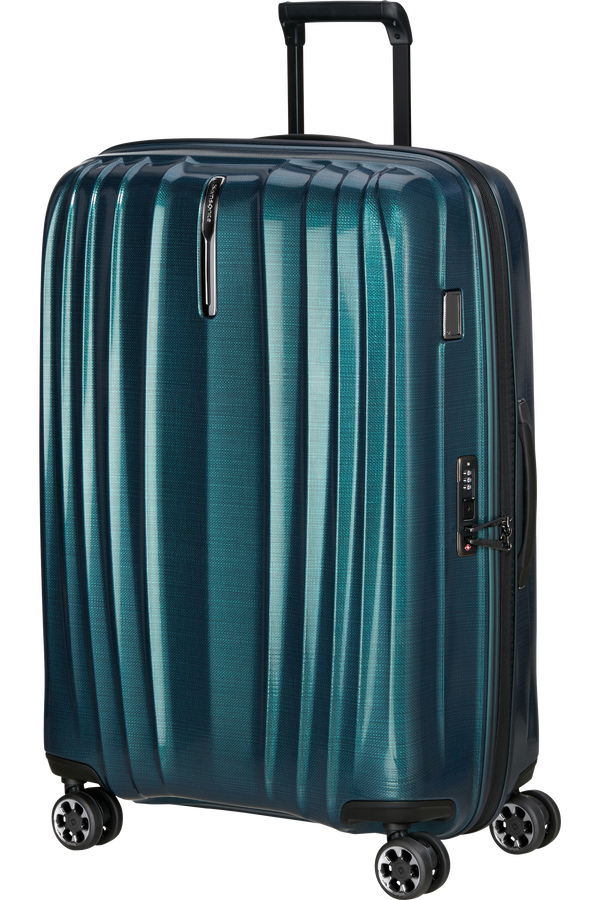 Valise cabine rigide extensible Nexis 75cm Deep Petrol Samsonite