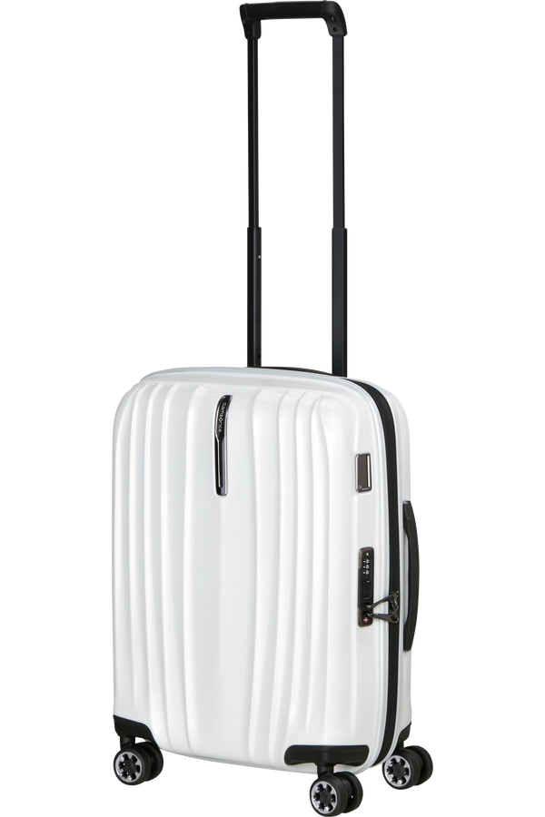 Valise cabine rigide extensible Nexis 55cm Blanc Samsonite – vue 3