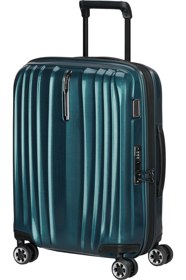 Valise cabine rigide extensible Nexis 55cm Deep Petrol Samsonite