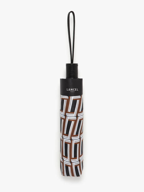 LANCEL PARAPLUIE - Parapluie pliant automatique Lancel Monogram multicolore noir