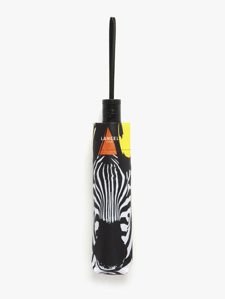 LANCEL PARAPLUIE - Parapluie pliant automatique Lancel Monogram multicolore noir (Copy)
