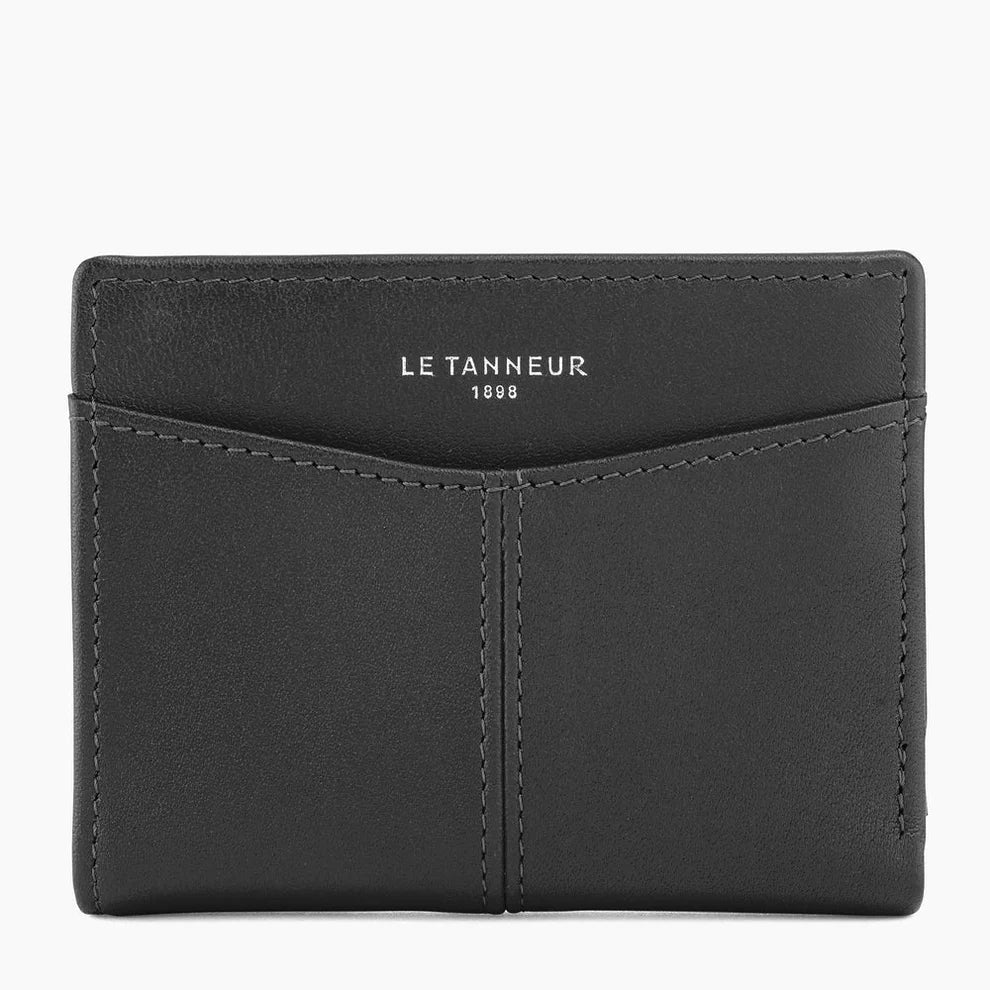 Porte cartes Charlotte Noir Le Tanneur