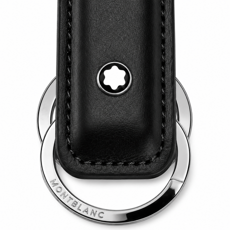 Porte clé Mousqueton Meisterstück Noir Montblanc – vue 2