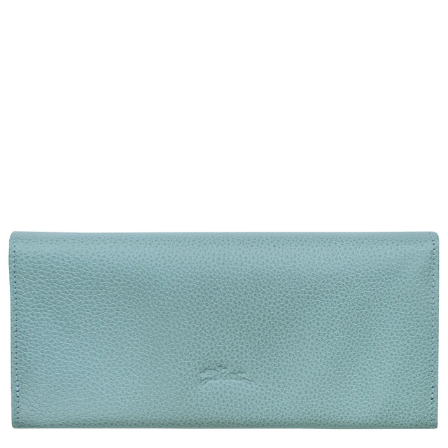 Portefeuille long à rabat Le Foulonné Aqua Longchamp