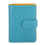 Portefeuille moyen zippé Bleu clair Mywalit