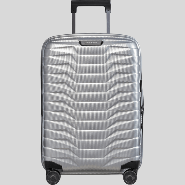Valise cabine rigide extensible Proxis 55 cm Silver Samsonite