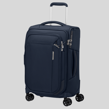Valise Long séjour 4 roues extensible Respark 79 cm Bleu nuit Samsonite – vue 2