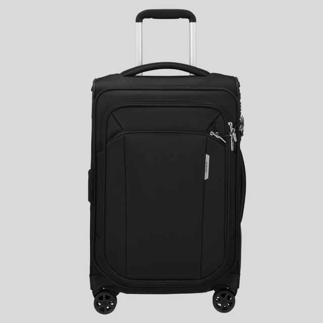 Valise cabine 4 roues Extensible Respark 55cm Ozone black Samsonite