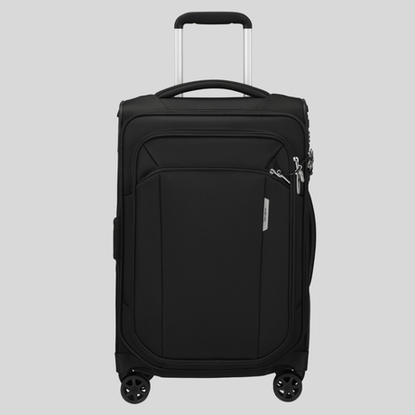 Valise moyen séjour 4 roues extensible Respark 67 cm Ozone black Samsonite