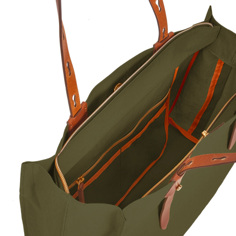 Sac cabas M Kaki Roberta Pieri – vue 2