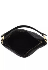 Sac porté épaule en cuir grainé Ebony BIG Noir Abro – vue 2