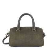 Sac à main Suède Cube Kaki Lancaster