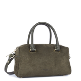 Sac à main Suède Cube Kaki Lancaster – vue 3