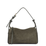 Petit Sac à main Suède Cube kaki Lancaster
