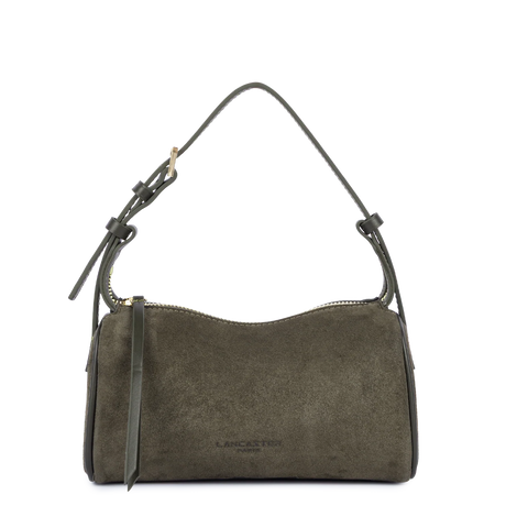 Petit Sac à main Suède Cube kaki Lancaster