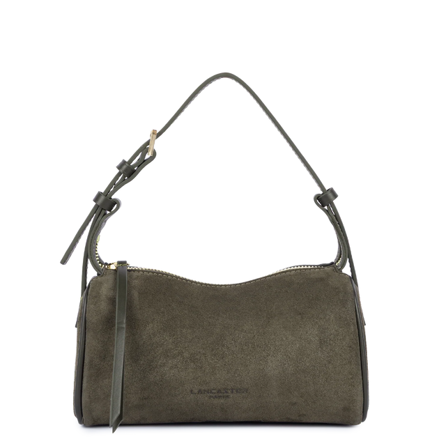 Petit Sac à main Suède Cube kaki Lancaster