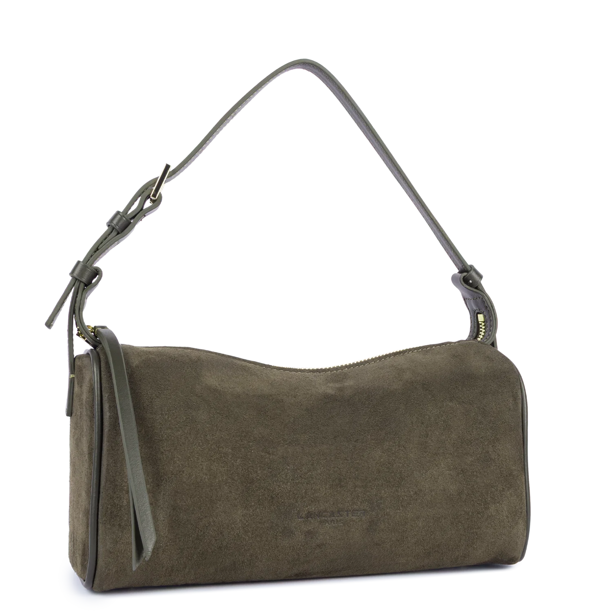 Sac rectangle Suède kaki Lancaster – vue 2