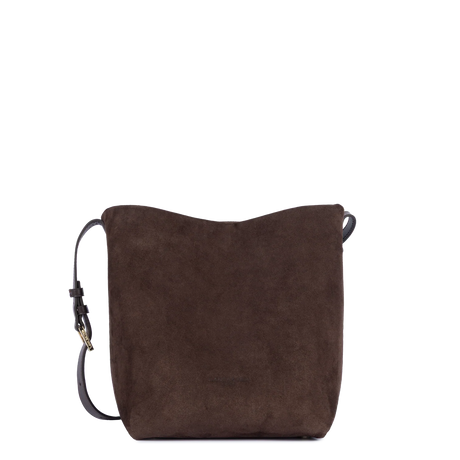 Sac seau Suède marron Lancaster