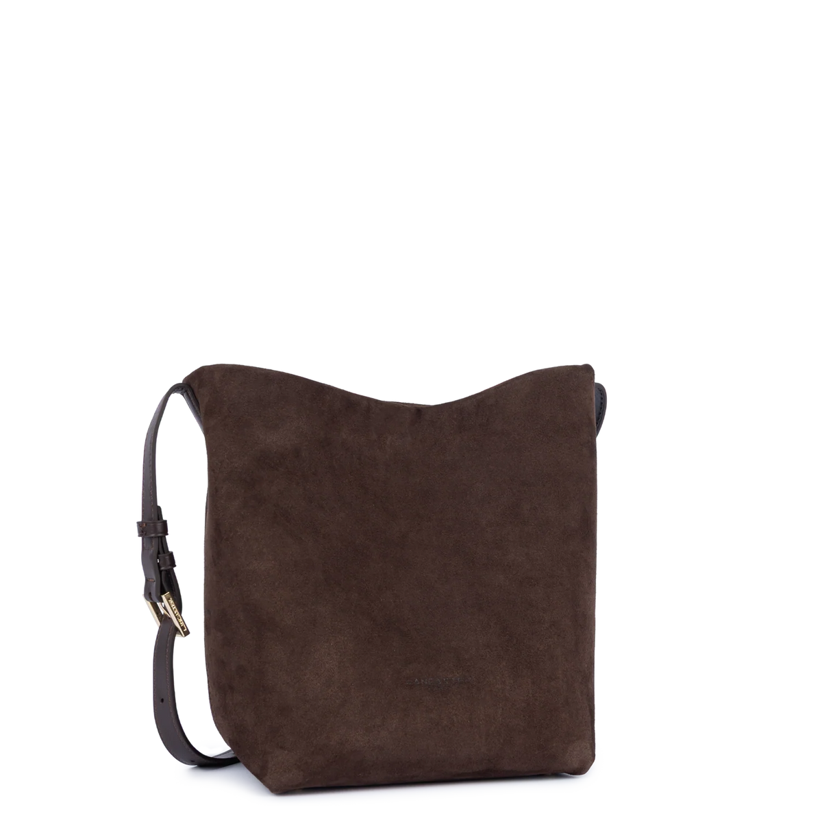 Sac seau Suède marron Lancaster – vue 3