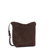Sac seau Suède marron Lancaster – vue 3