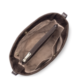 Sac seau Suède marron Lancaster – vue 2