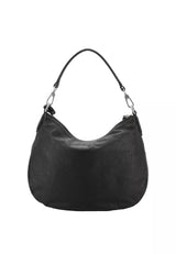 Sac porté épaule en cuir effet délavé Cargo Medium Noir Abro – vue 3