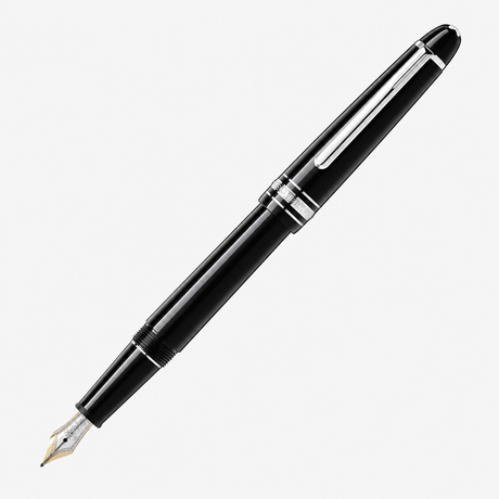 Stylo Plume platine Meisterstück or jaune Montblanc – vue 2