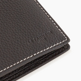 Portefeuille moyen Charles Marron café craie Le Tanneur – vue 4